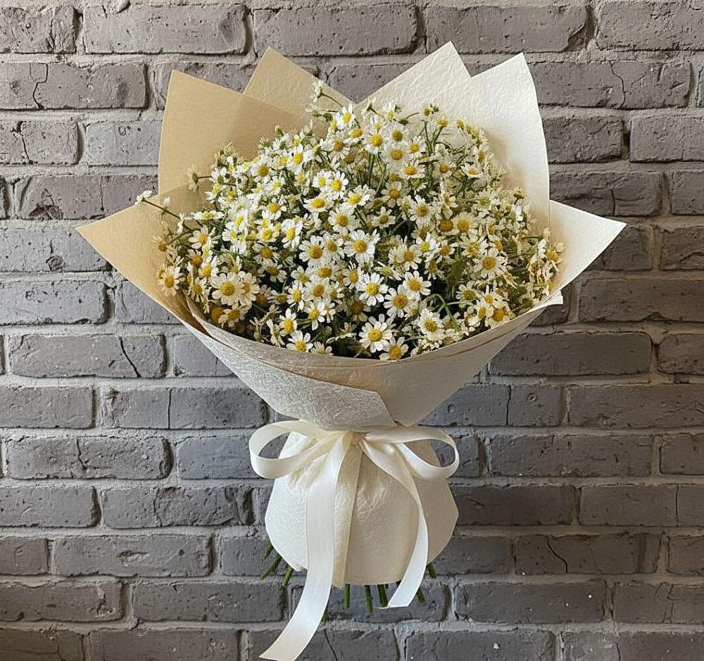 Букет цветов из: Ромашки в Пионерский Ханты-Мансиский АО