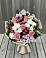 Букет цветов из: Альстромерии, Гвоздики, Розы и Хризантемы в Пионерский Ханты-Мансиский АО