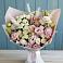 Букет цветов из: Альстромерии и Розы в Пионерский Ханты-Мансиский АО