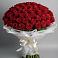 Букет 101 Красная роза Блэк Мэджик в Пионерский Ханты-Мансиский АО