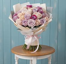 Букет цветов из:  Розы в Пионерский Ханты-Мансиский АО