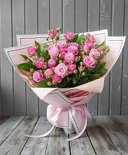 Букет Розовый кустик #REPLACE_PRED# Пионерский Ханты-Мансиский АО