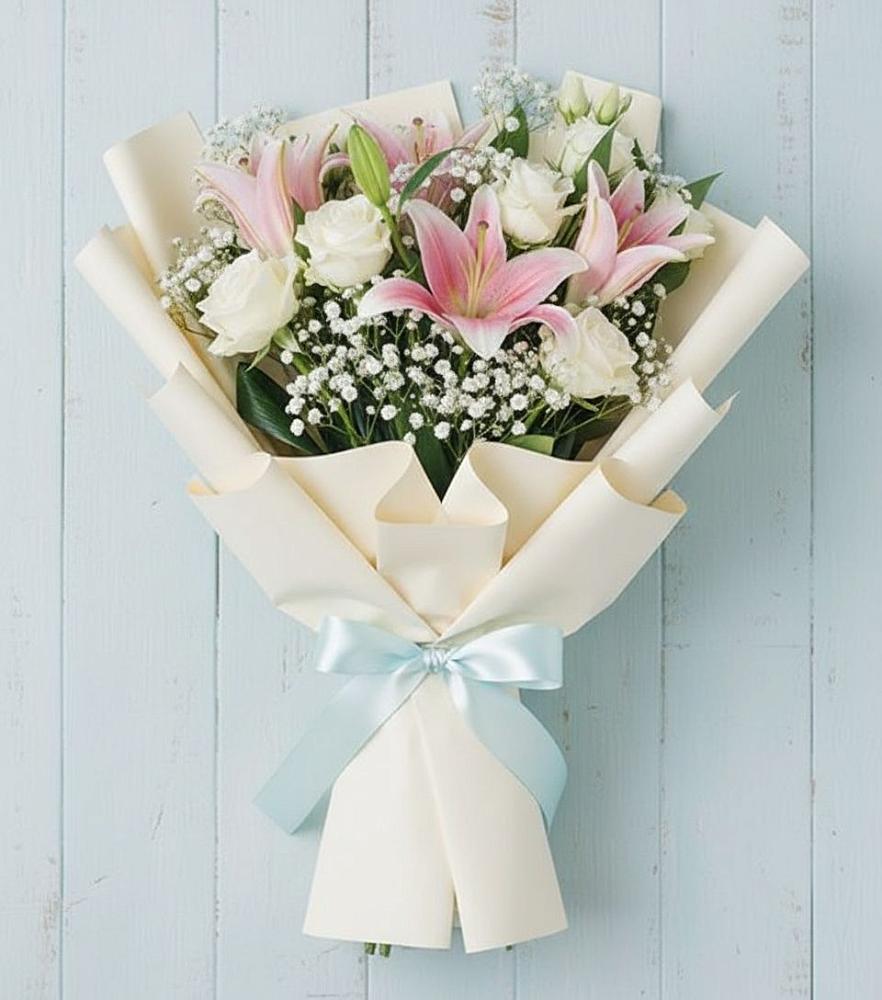 Букет цветов из: Лилии в Пионерский Ханты-Мансиский АО