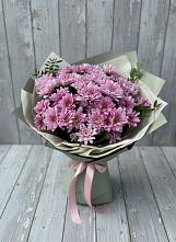 Букет цветов из:  Хризантемы в Пионерский Ханты-Мансиский АО