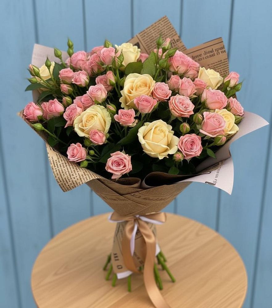 Букет цветов из: Розы в Пионерский Ханты-Мансиский АО