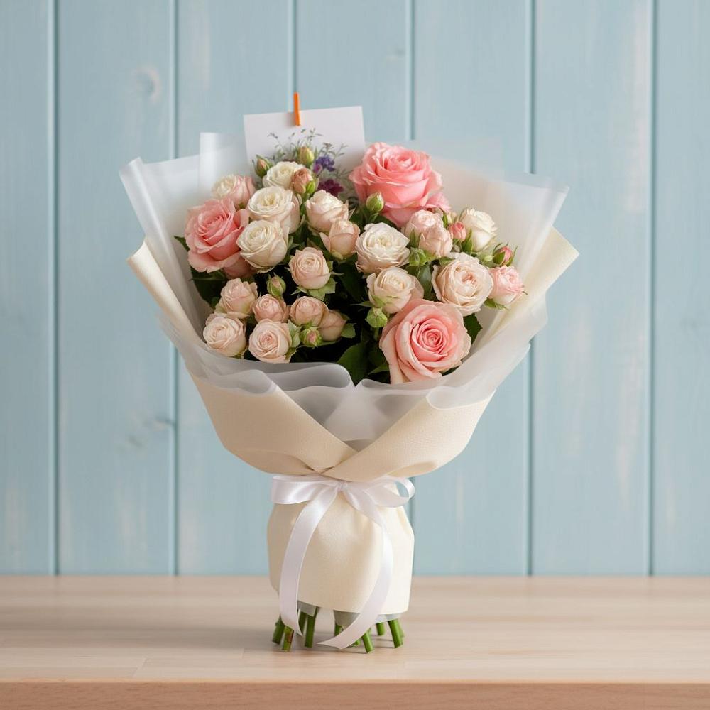 Букет цветов из: Розы в Пионерский Ханты-Мансиский АО