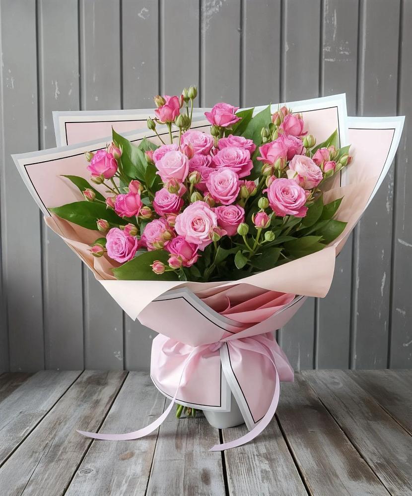 Букет Розовый кустик в Пионерский Ханты-Мансиский АО