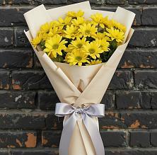 Букет цветов из:  Хризантемы в Пионерский Ханты-Мансиский АО