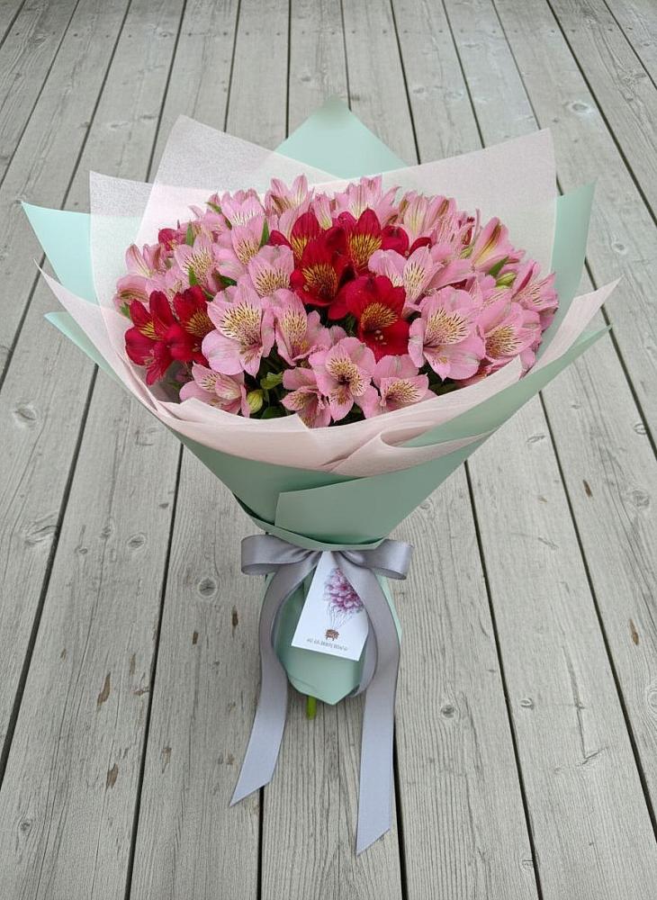 Букет цветов из: Альстромерии в Пионерский Ханты-Мансиский АО