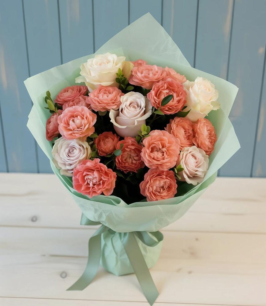 Букет цветов из: Розы в Пионерский Ханты-Мансиский АО