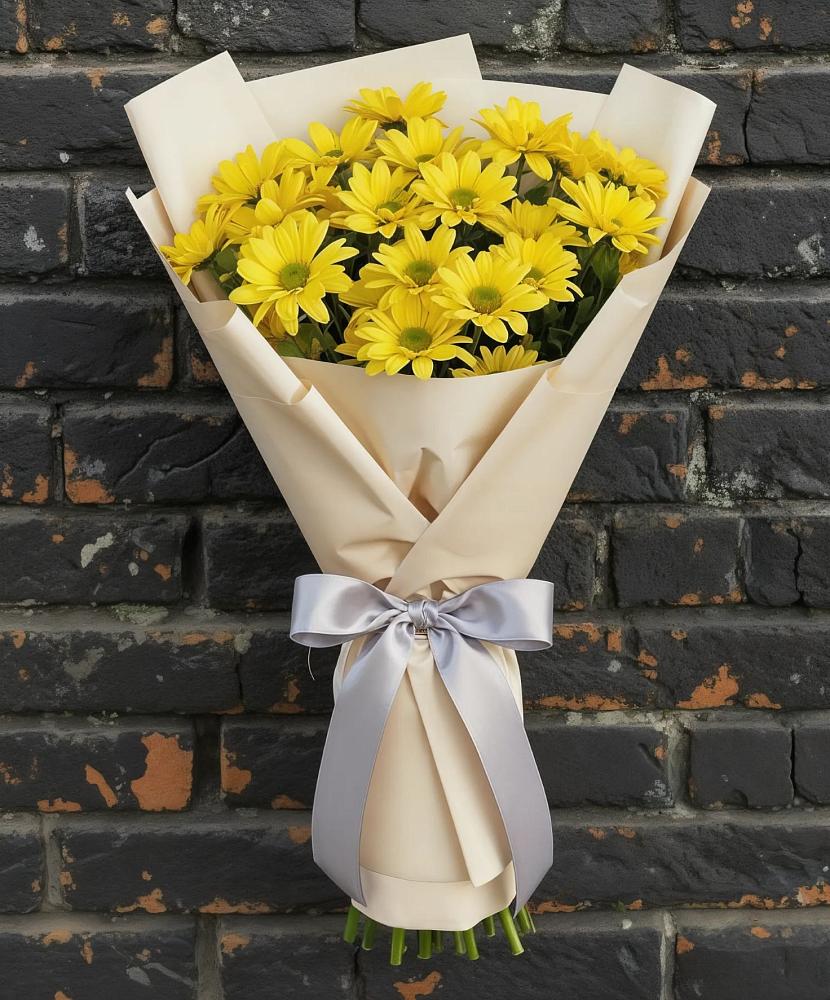 Букет цветов из: Хризантемы в Пионерский Ханты-Мансиский АО