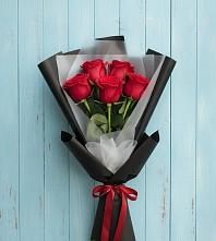Букет цветов из:  Розы #REPLACE_PRED# Пионерский Ханты-Мансиский АО