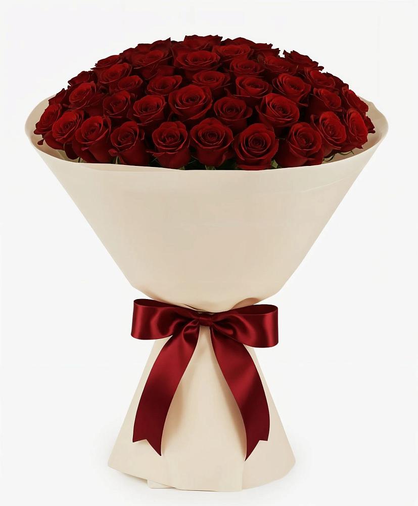 Букет 101 Бордовая роза Блэк Бакарра в Пионерский Ханты-Мансиский АО