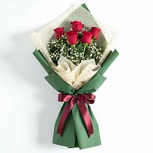 Букет цветов из:  Розы в Пионерский Ханты-Мансиский АО