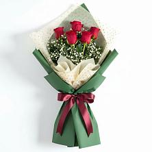 Букет цветов из:  Розы в Пионерский Ханты-Мансиский АО