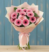 Букет цветов из:  Герберы в Пионерский Ханты-Мансиский АО