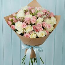 Букет цветов из:  Розы в Пионерский Ханты-Мансиский АО