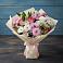 Букет цветов из: Хризантемы, Альстромерии и Розы в Пионерский Ханты-Мансиский АО